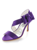 Attraktive Pumps mit Schleife und Stilettos in Lila