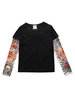Baby Tattoo Kostüm Kleinkind Kleinkind gedruckt Langarm Bodysuit