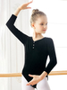 Ballett Tanz Kostüme Grün Damen Kinder Tänzerin Plissee Artwork Plissee Velours Overall Overall Tanzkleidung
