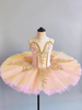 Ballett-Tanzkostüme rosa für Mädchen Kinder Ballerina Lycra-Spandex-Kleid Tanzkleidung