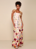 Ballkleid A-Linie Quadratischer Ausschnitt Spitze Ärmellos Applikation Partykleider