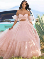 Ballkleid mit herzförmigem Ausschnitt ärmellos plissiert Partykleider