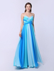 Ballkleider A-Linie- Ball kleider Hochzeit Chiffon Abendkleider ärmellos Formelle Kleider Herz-Ausschnitt natürliche Taillenlinie mit Reißverschluss