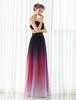 Ballkleider Schwarz Ball kleider Chiffon Hochzeit A-Linie- Abendkleider bodenlang Herz-Ausschnitt ärmellos Formelle Kleider mit Schnürung und Gürtel