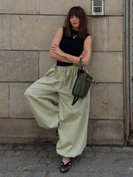 Ballonhose mit elastischem Taillendesign für Damen 2025