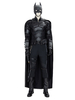 Batman Erwachsene Cosplay Kostüm Full Set Schwarz Polyester PU-Leder 4-teiliges Set DC Comics Cosplay Kostüm