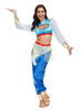 Bauchtanz Kostüm Jasmin Aladdin Karneval Kostüm 2 Stück Set