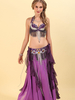 Bauchtanz Kostüm Lila Adult Polyester Bollywood Dance Set