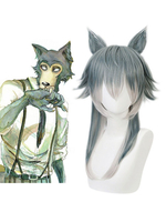 Beastars Legoshi Grey Cosplay Perücke
