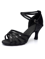 Beliebte 2021 Latein Schuhe aus Satin kreuz und quer im schicken & modischen Style Sandalen