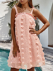 Übergroße Etuikleider Backless Straps Woman Tube Dress