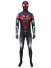Bestaunen Sie Spiderman in den Spinnenvers Miles Morales Cosplay-Kostüm Zentai
