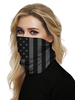 Black Face Mask Mund Abdeckung Bandanas Seamless Abdeckung Maske Sun Staubrohr Bandanas