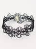 Black Flower Lace Choker