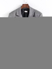 Blazer für Damen Mode Turndown Kragen Split Front Langarm Plaid Blazer