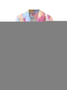 Blazer für Frauen Tie Dye Turndown Collar Langarm Zweireiher Casual Blazer