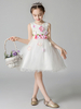 Blumenmädchenkleider Jewel Neck Sleeveless Flowers Formal Kids Pageant Dresses