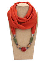 Boho Infinity Schal für Frauen Perlen Fransenschals
