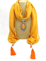 Boho Schal Anhänger Quaste Oblong Schals