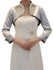 Bolero Jacke aus Satin