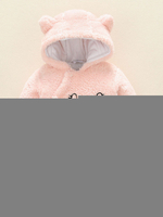Bär Onesie Kigurumi Pyjamas Kleinkind Flanell Overall