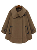 Brauner Cape Mantel