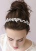 Braut Haar Band Hochzeit Kopfbedeckungen Kette Blume Haarreif Diadem (29 Cm X 2 Cm)