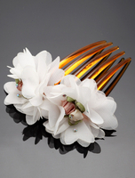 Braut Haar Pin Kamm Hochzeit Blume Kopfbedeckungen Tiara (12 X 6 Cm X 2 Cm)