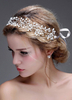 Braut Haarbänder Silber Hochzeit Pearl Kopfstück (40 Cm X 4 Cm)