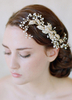 Braut Hochzeit Kopfbedeckungen Strass Tiara Blumen Haarband (19 X 9 Cm)
