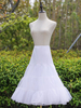Braut Hochzeit Petticoat Mode Tüll Half Slip ohne Knochen Weißer Petticoat