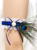 Braut Hochzeit Strumpfband Sexy Perlen