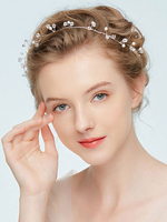 Braut Kopfschmuck Silber Legierung Hochzeit Haarschmuck