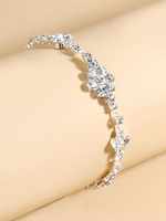 Brautarmband Silber Strass