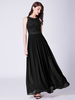 Brautjungfer Kleid Lace A Line bodenlangen formale Hochzeit Party Kleider