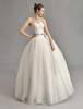 Brautkleider Prinzessin Elfenbeinfarbe Herz-Ausschnitt Brautkleider Hochzeit Tüll bodenlang ärmellos mit Reißverschluss Prinzessin trägerlos