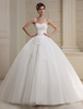 Brautkleider Prinzessin Herz-Ausschnitt Brautkleider Hochzeit Tüll Herz-Ausschnitt Brautkleider bodenlang ärmellos mit Schnürung A-Linie- trägerlos