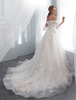 Brautkleider Prinzessin Prinzessin Brautkleider 1/2 Ärmel und Bateau-Kragen Elfenbeinfarbe Satingewebe und Kapelle-Schleppe und Schnürung