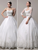 Brautkleider Prinzessin Prinzessin Brautkleider ärmellos Hochzeit Herz-Ausschnitt Elfenbeinfarbe Tüll mit Domkirchen-schleppe und Schnürung