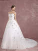 Brautkleider Prinzessin Prinzessin Brautkleider ärmellos Hochzeit trägerlos Trägerlose Brautkleider Elfenbeinfarbe Spitze