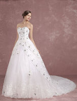 Brautkleider Prinzessin Prinzessin Brautkleider ärmellos Hochzeit trägerlos Trägerlose Brautkleider Elfenbeinfarbe Spitze