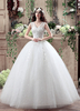 Brautkleider Prinzessin Prinzessin Brautkleider ärmellos Hochzeit V-Ausschnitt V- Ausschnitt Weiß Satingewebe bodenlang trägerlos