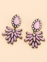 Brautohrringe Acryl Durchbohrt Hochzeitsschmuck gem