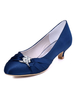 Brautschuhe aus Hochzeit Party mit Kristall im eleganten Stil Pump