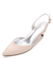 Brautschuhe aus im eleganten Stil Pump