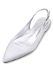 Brautschuhe aus im eleganten Stil Pump