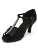 Bronze; lateinamerikanische Tänze Sandaletten Strass ausgeschnitten Straps Satin Heels