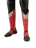 Captain America Falcon Sam Wilson Cosplay-Schuhe Schwarz Rot Polyester Marvel Movie Cosplay-Stiefel