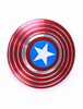 Captain American Shield Alloy Fidget Spinner Marvel Comics Superheld Fidget Spinner in Rot Metall