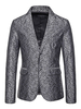 Casual Anzüge für Herren Bedruckt Casual Schwarz Khaki Stylish Herren Casual Anzüge